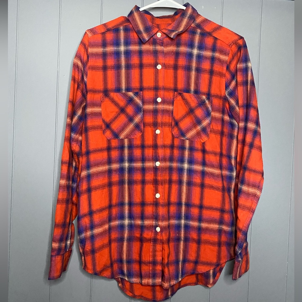 Boyfriend fit flannel